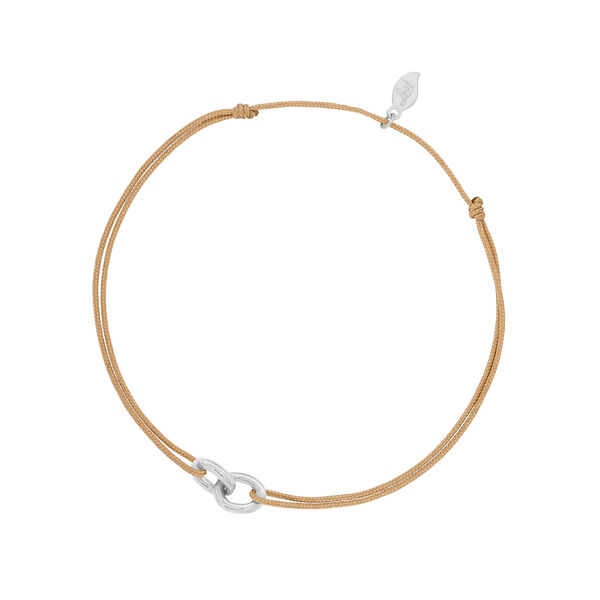 Freundschaftsarmband ETERNAL TOUCH, 14 Karat Wei�gold