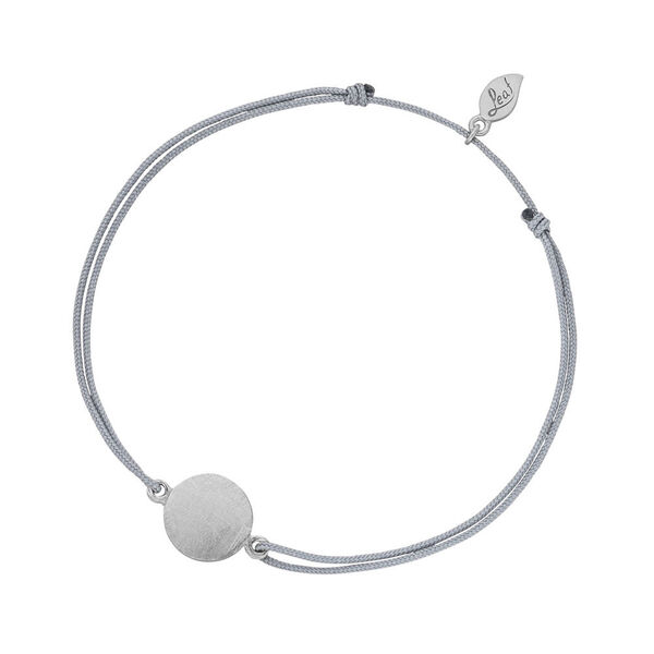 Gl�cksb�ndchen Slices, Silber, Grau