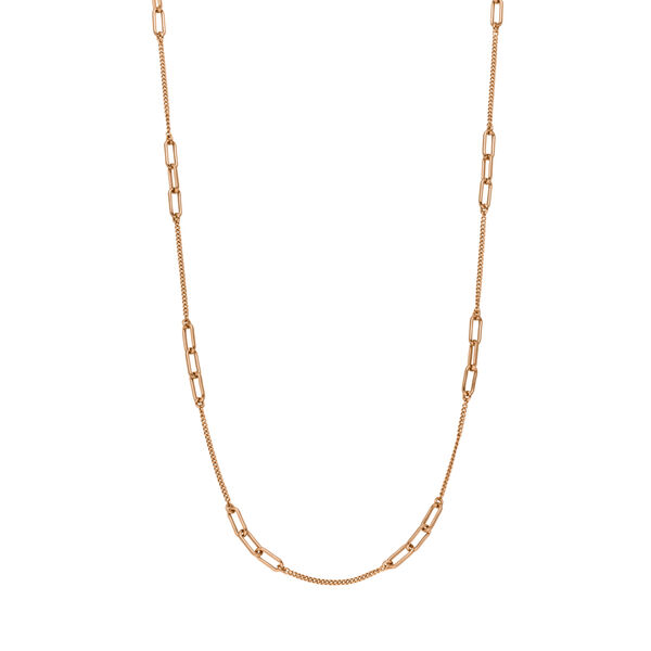Halskette CUBE II, 18 Karat Rosegold
