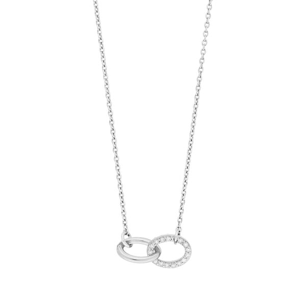Halskette ETERNAL TOUCH, Diamanten, 14 Karat Wei�gold