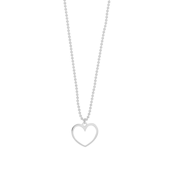 Halskette GENTLE HEART, 14 Karat Wei�gold