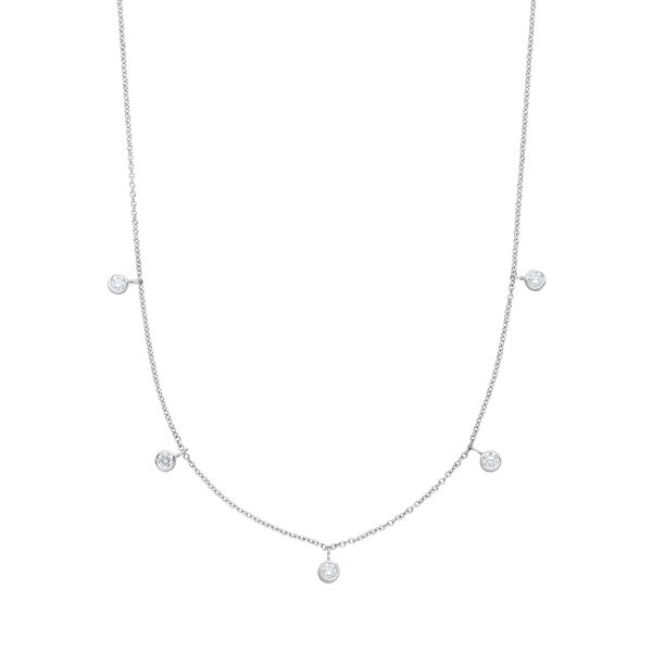 Halskette MY FIRST DIAMOND Charms, 14 Karat Wei�gold