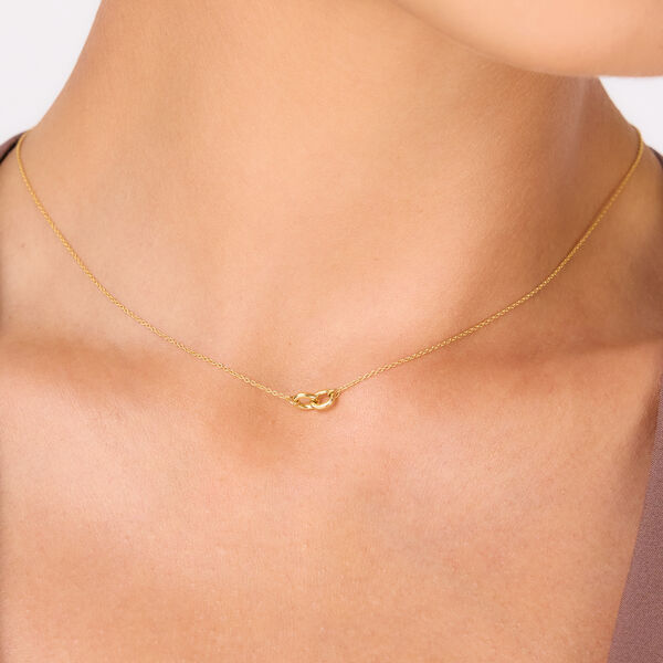 Halskette ETERNAL TOUCH, 14 Karat Wei�gold 