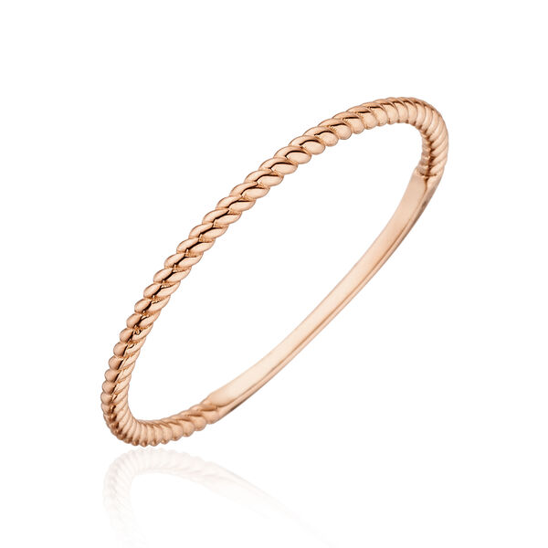 Ring Twist, 14 Karat Rosegold