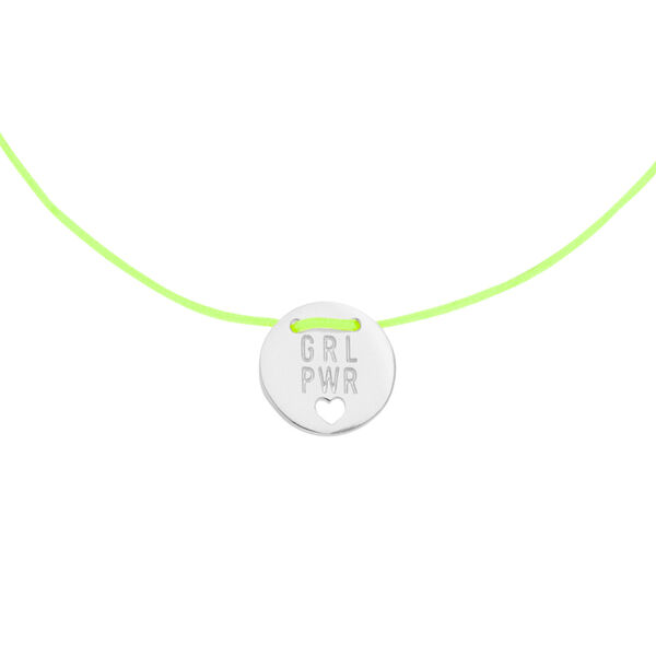 Charity Armband GRL PWR, Gr�n 