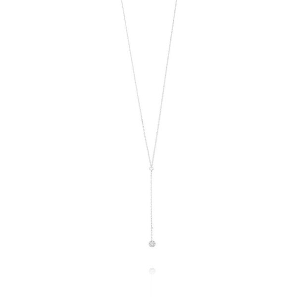 Halskette Y-PURE Diamant, 18 Karat Wei�gold 