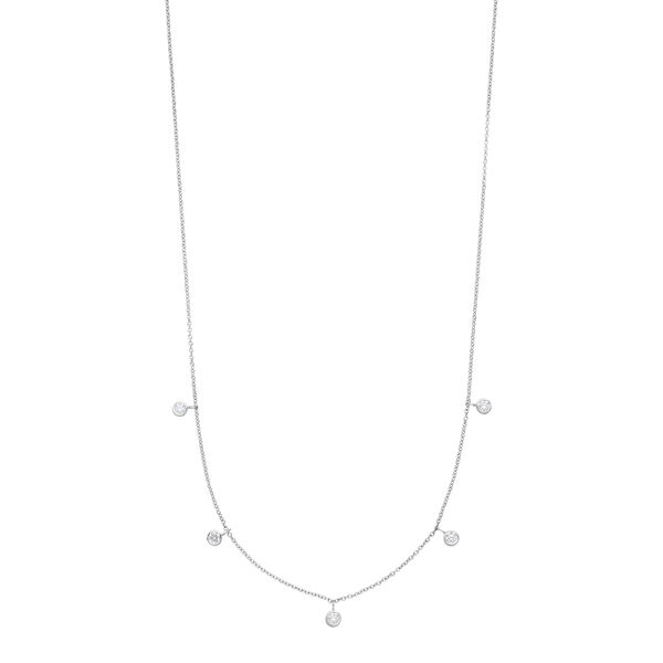 Halskette MY FIRST DIAMOND Charms, 14 Karat Wei�gold 