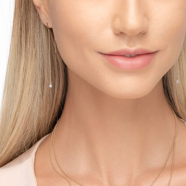 Ohrringe PURE Ball Chain, 14 Karat Gelbgold 