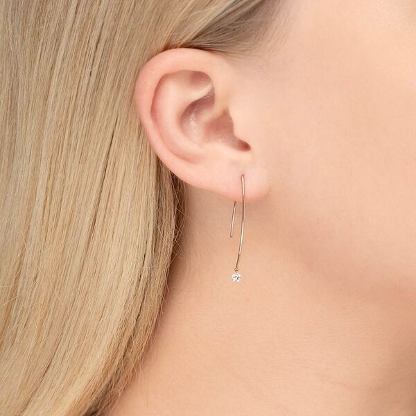 Creole Pure M Diamant 18 Karat Ros�gold 