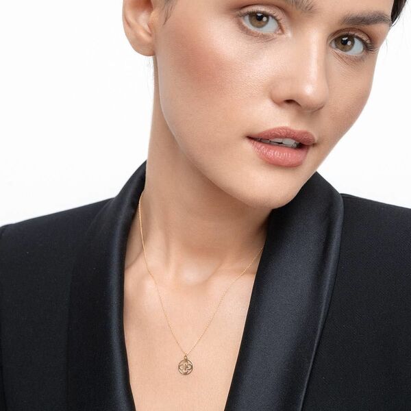 Halskette Clover, 14 Karat Gelbgold 