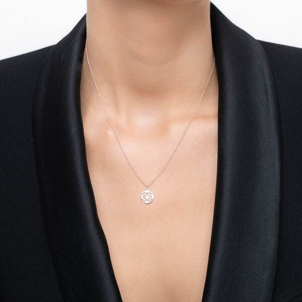 Halskette Clover, 14 Karat Rosegold 