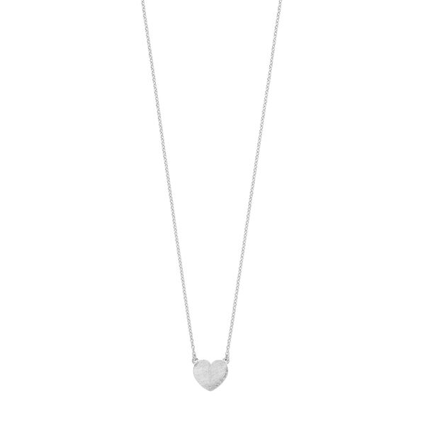 Halskette Heart-Disc, 925 Sterlingsilber 