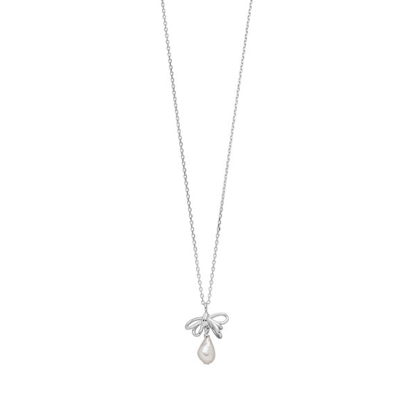 Halskette PEARL BOW, 925 Sterlingsilber 