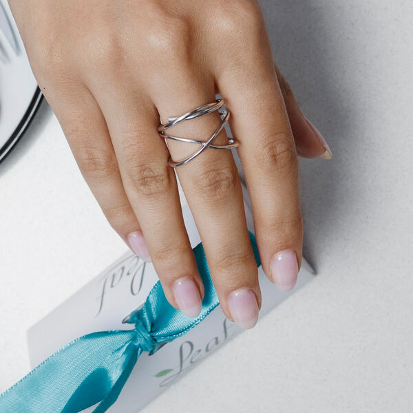 Ring Tupe, 925 Sterlingsilber 