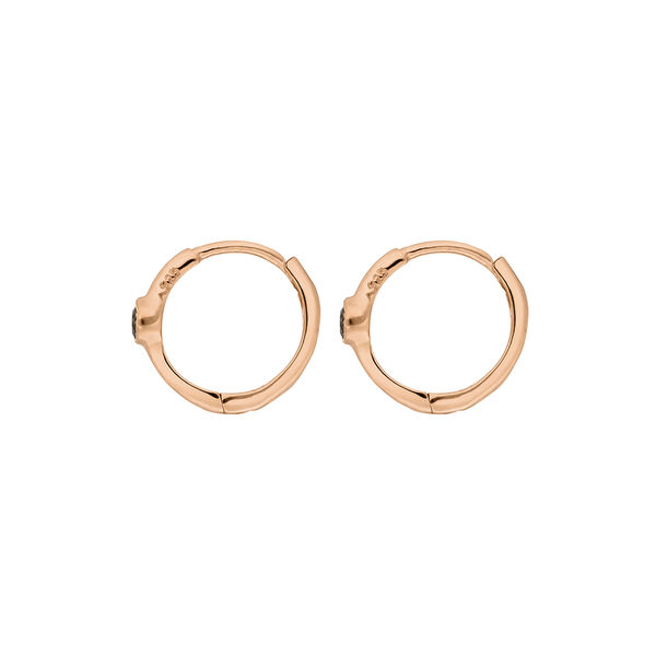 Creole One Gem, Labradorit, 18 K Rosegold vergoldet 