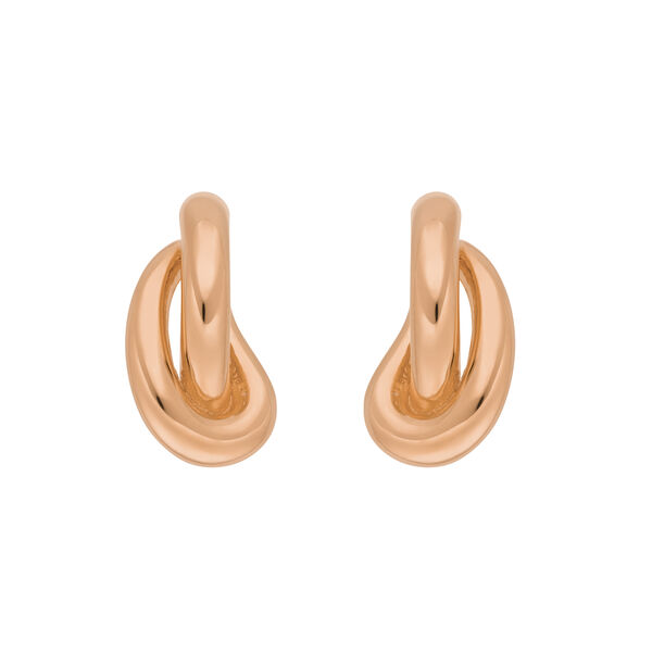 Creole Double, 18 K Rosegold vergoldet 