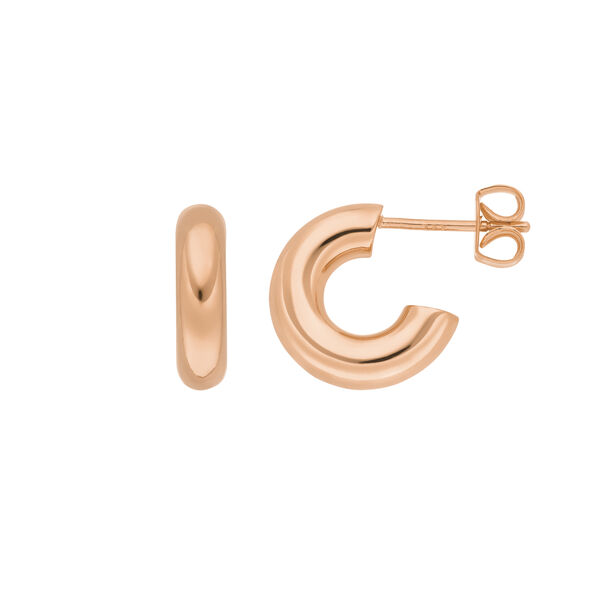 Creole Bold, 18 K Rosegold vergoldet 