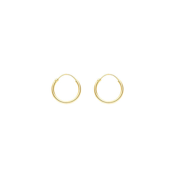 Creole Pure, klein, 18 K Gelbgold vergoldet 