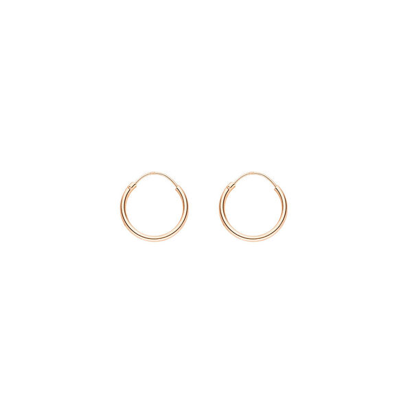 Creole Pure, klein, 18 K Rosegold vergoldet 