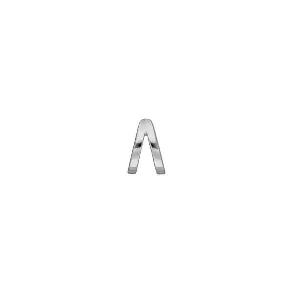 Earcuff Double Line, 10 mm, 925 Sterlingsilber, rhodiniert 