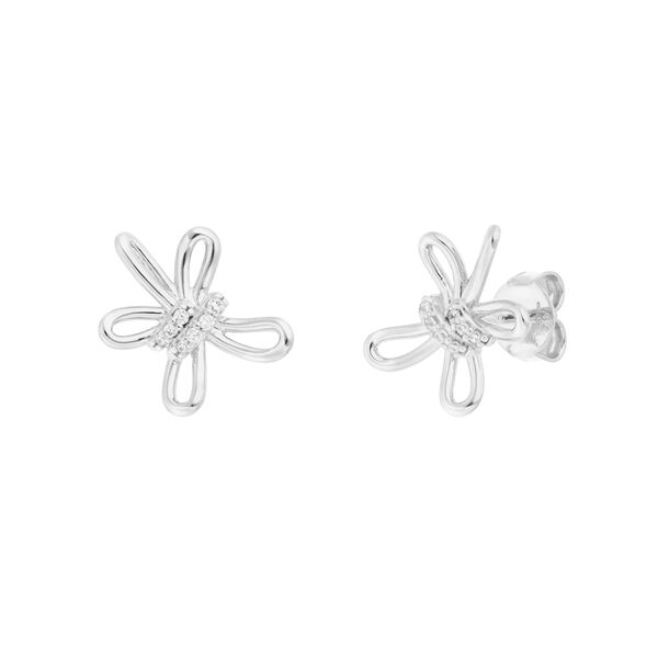 Ohrstecker Blossom, klein, 925 Sterlingsilber 
