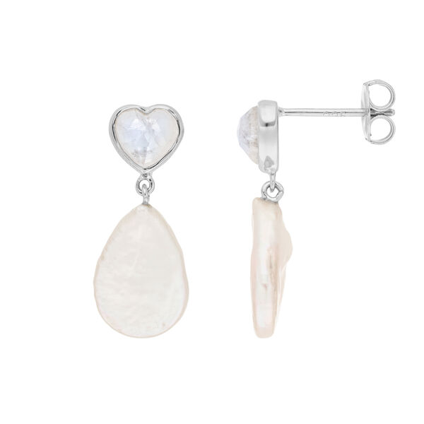 Ohrstecker VALENTINE PEARLS, 925 Sterlingsilber 