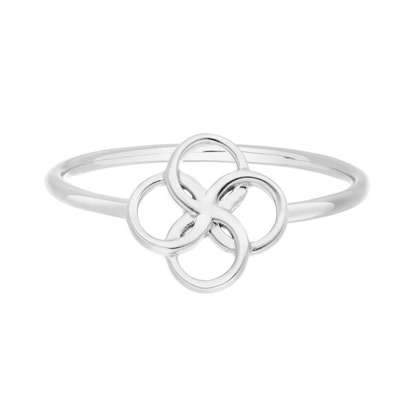 Ring Clover Charm, 925 Sterlingsilber 