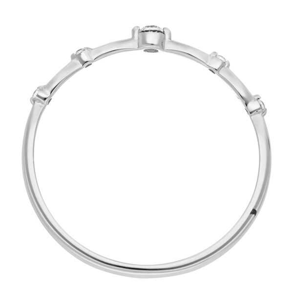 Silber Ring mit Zirkonia 